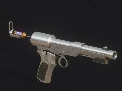 Lucy Tranquilization Prop Pistol Amazon Fallout TV Series STL 3D print model