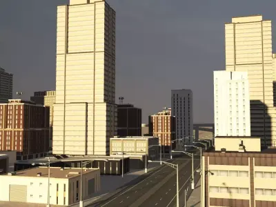 City Block 06 3D model