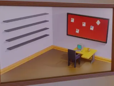 printable photo frame 3D print model