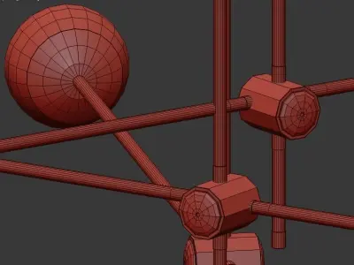 Nordique Minimaliste Angle  3D model