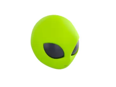 Prop264 Alien Head 3D model