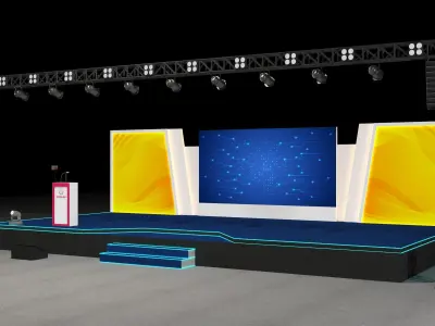 Stage design  3D model get