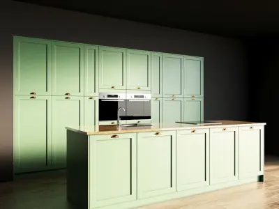 98-Kitchen2 matte 9 3D model