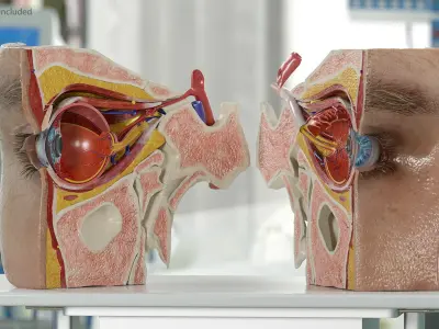  Eye Anatomy Cross-Section 