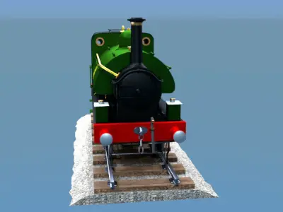 GWR 060 Saddle tank 3D model