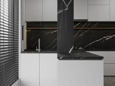 apartment interior scenes     3D model 26