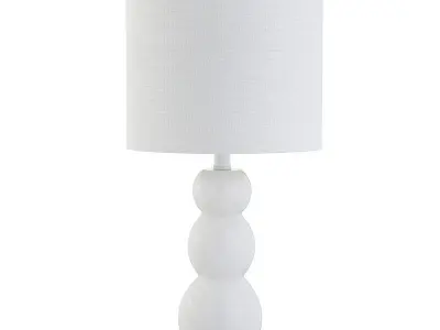 Bowers Glass Table Lamp 3D model