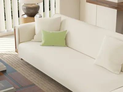 Retro residential indoor  3D model
