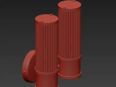 Wall Lamp Claridges Dual 3D model