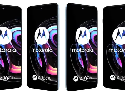 Motorola Edge 20 Pro Iridescent Cloud 3D model