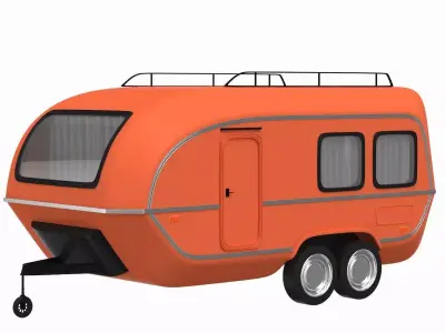 Caravan 03 3D model