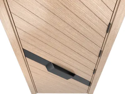 CABO DOOR Low-poly 3D model