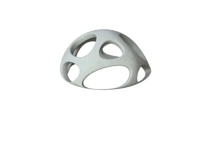 SciFi Cube Object No 56136 Low Poly Shape Low-poly 3D model