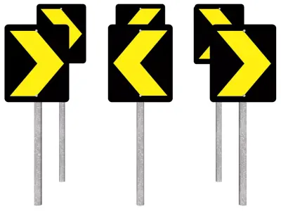 Chevron marker - Alignment marker plate 3D model