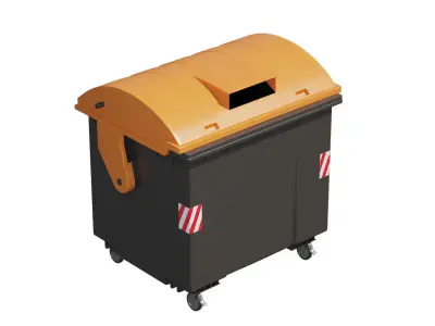 Garbage Containers 3D model