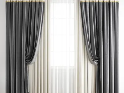 Curtain 245 3D model