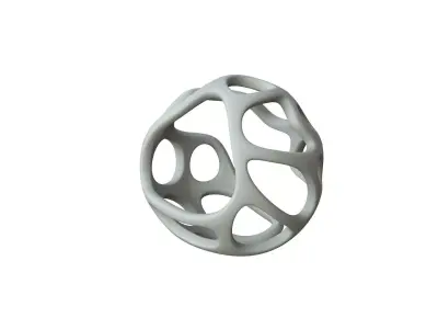 SciFi Cube Object No 22789 Low Poly Shape Texture
