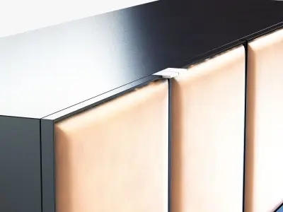 Minotti morrison side board 3D model