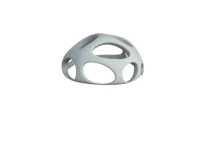 SciFi Cube Object No 55742 Low Poly Shape Low-poly 3D model