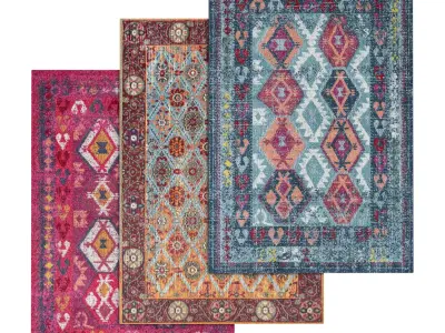 Rug Set 1656 3D model