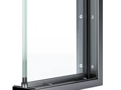pivot  door 3D model