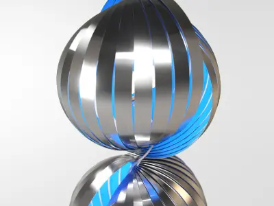 Henri Mathieu Floor Lamp collection 3D model