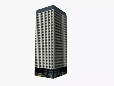 300 Adelaide Street Low-poly 3D model