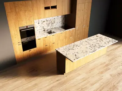 44-Kitchen8 texture 4 3D model