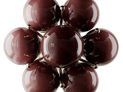 Sakura Flush Mount - Sconce by Fabio Ltd 3D model