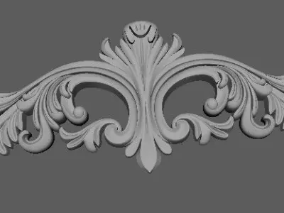 Decor for furniture 3D model 44
