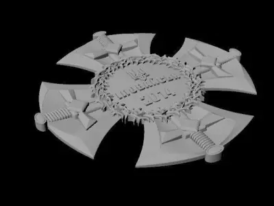 coat of arms 3D model buy