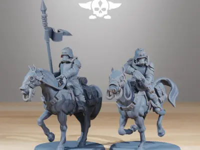 GrimGuard Cavalry 3D print model