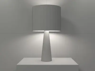 Lamp - night table light 3D model