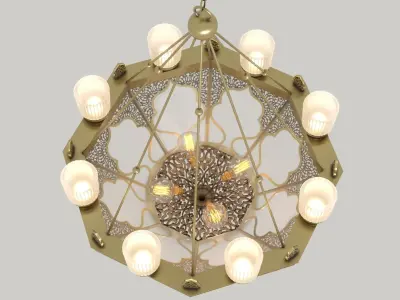 amp Pendant oriental 2021-09 3D model