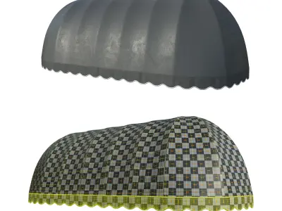 AWNING KITBASH 3D model