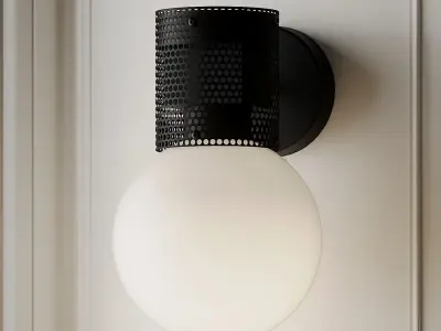 Perf Wall Sconce by Jonathan Ben-Tovim 3D model
