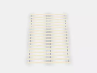 LUROY Slatted bed base Low-poly 3D model