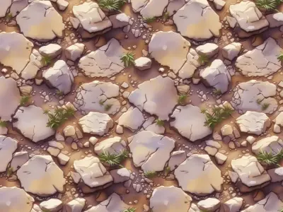 Stylized Ground Seamless Texture Texture