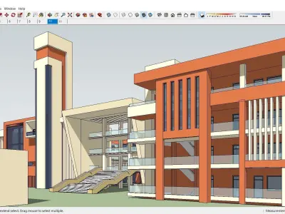 Sketchup School and University 139 3D model