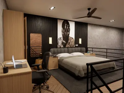 LOFT APARTMENT 3D model