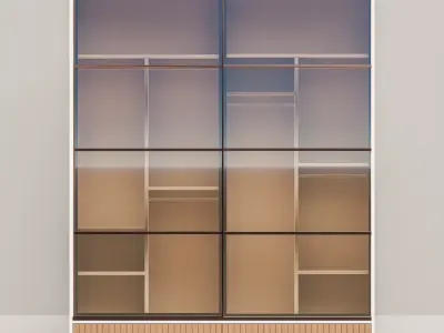 Modern Closet 3D model