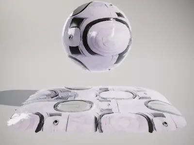 Marble Lavender Smooth HQ PBR Textures Set Texture