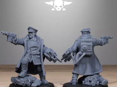 FreeGuard Officer 3D print model