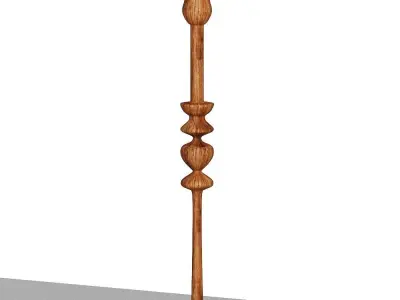 Floor Lamp Low-poly 3D model