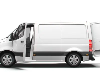 Mercedes Benz Sprinter L1H1 FWD HQ Interior 2025 3D model