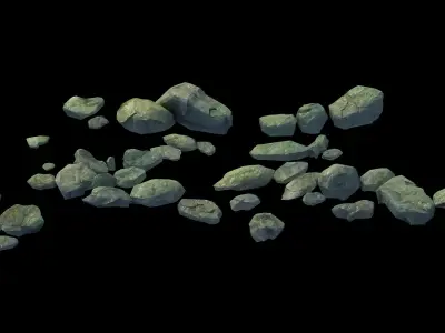 Forgetful Forest - Stone 32 3D model