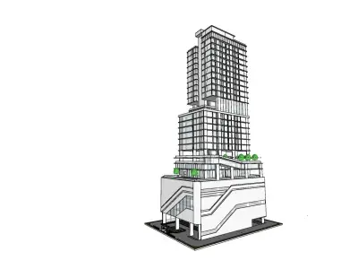 Grandlife Condominium 3D model