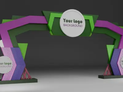 Event Arch 3D model