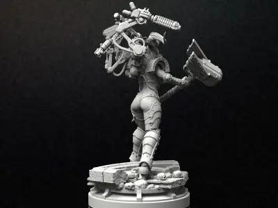 SILVERHAND QUEEN 3D print model