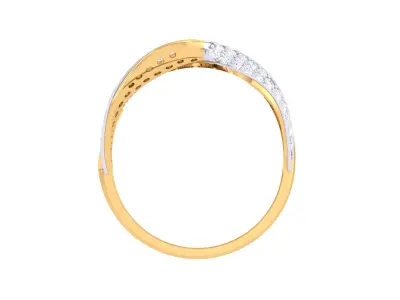  Women Ring MTL 3dm STL OBJ FBX Details 3D print model